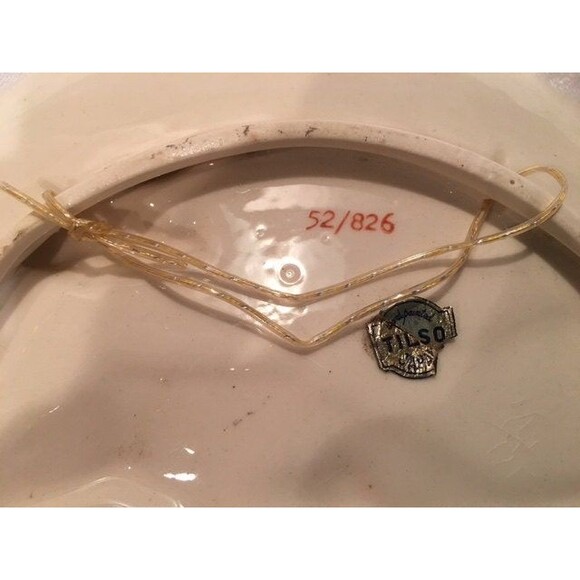Decorative Plate Tilso Japan Decorative Plate Gold and Silver Trim - Picture 4 of 5